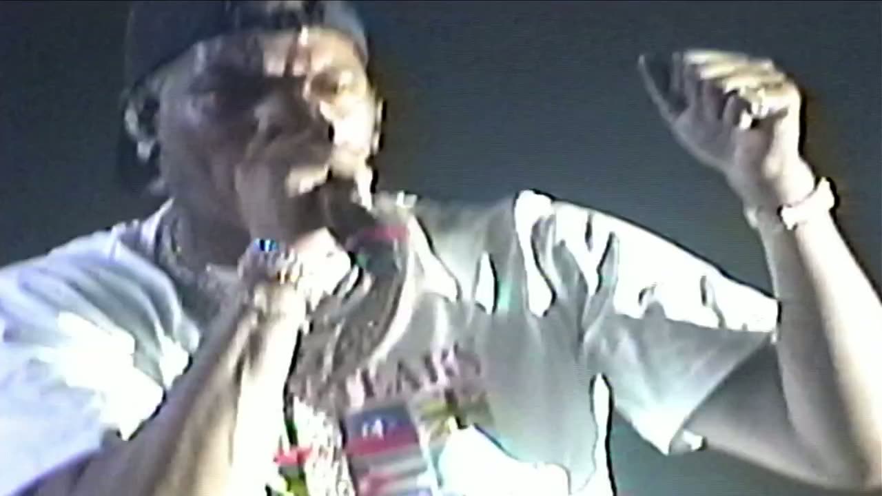 Lil Baby / Raw VHS 02 — raw live VHS clip of Lil Baby performing at Afro Fest